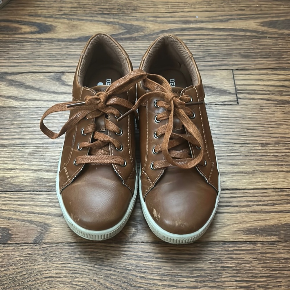 Deer stags boys dress shoes